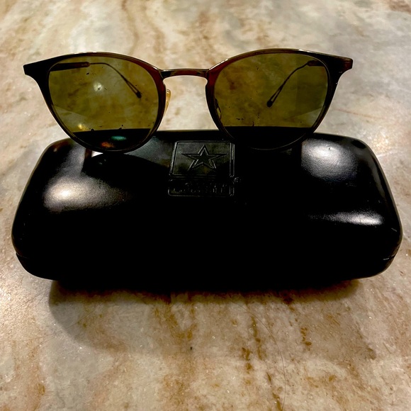 Garret Leight California titanium glasses frame, Oxford model, AG-DB - Picture 1 of 8